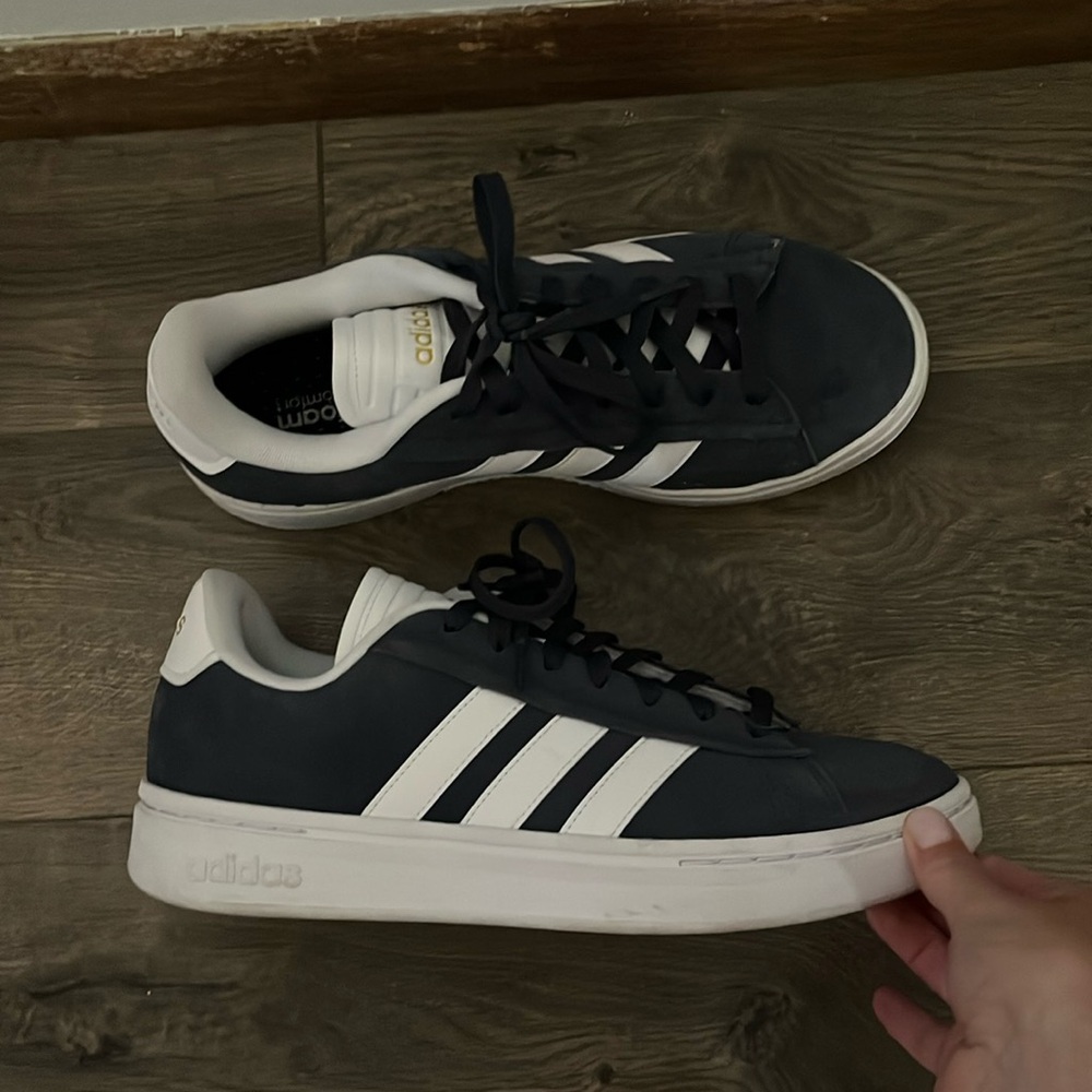 Navy blue adidas